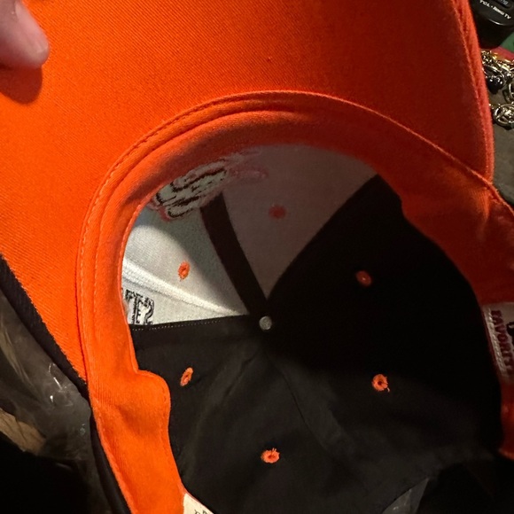 Baltimore Orioles O’s Big Bird Side Script Vintage Strap Cap Hat Clean - Picture 8 of 9